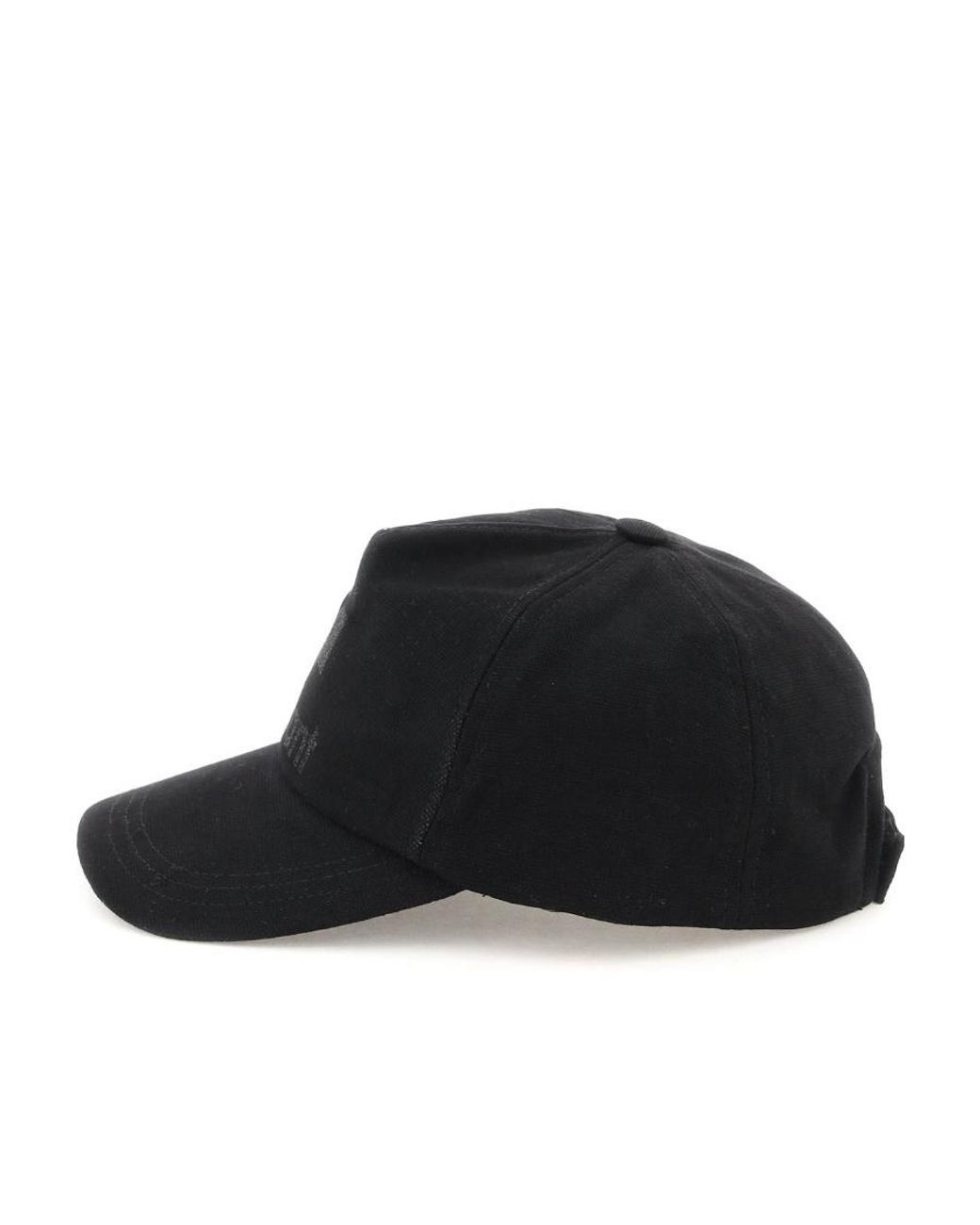 Isabel Marant Blue Logo Printed Baseball Cap