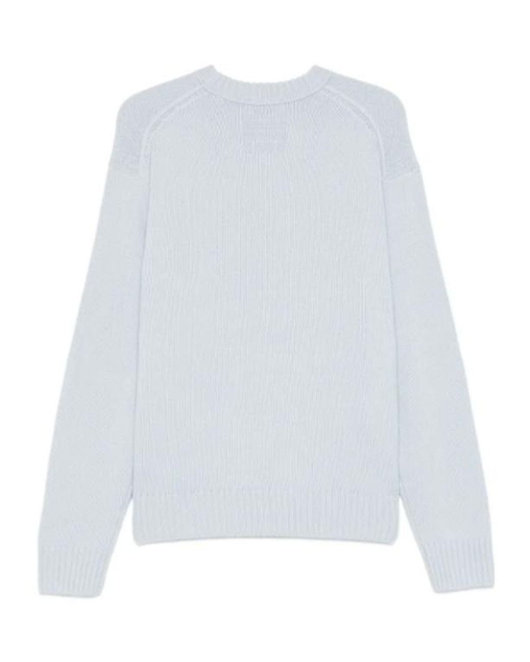 FRAME Blue Crew-Neck Sweater for men