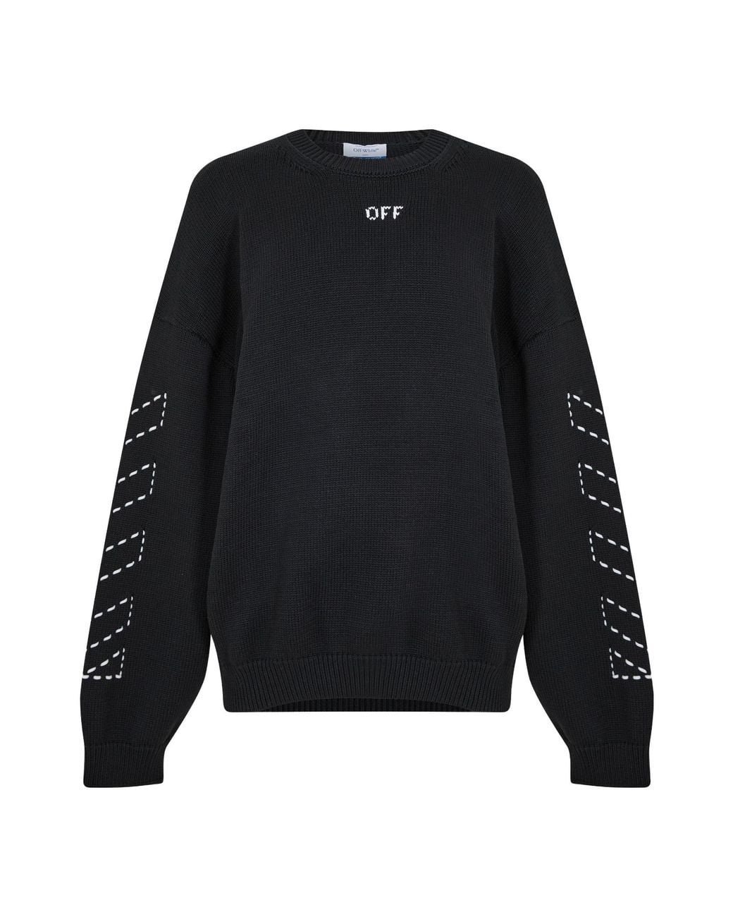 Off-White c/o Virgil Abloh Black Arrows Crew Neck Sweatshirt for men