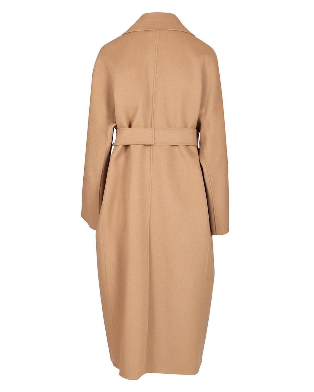 Max Mara Natural 'S Paul Double-Breasted Belted Coat