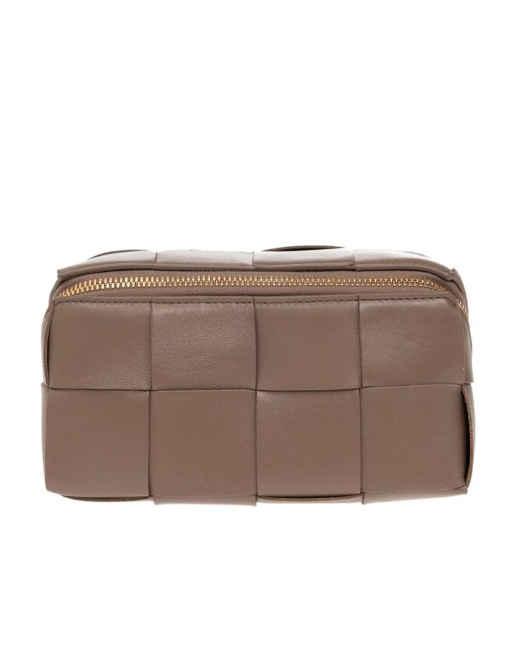 Bottega Veneta Brown Cassette Beauty Case
