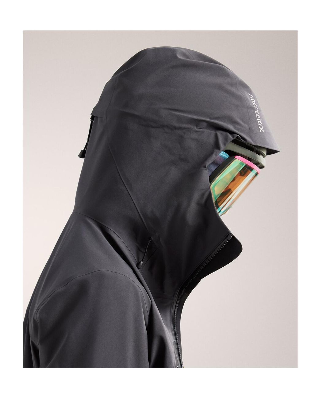 Arc'teryx Gray Rush Gore-Tex Hooded Coat