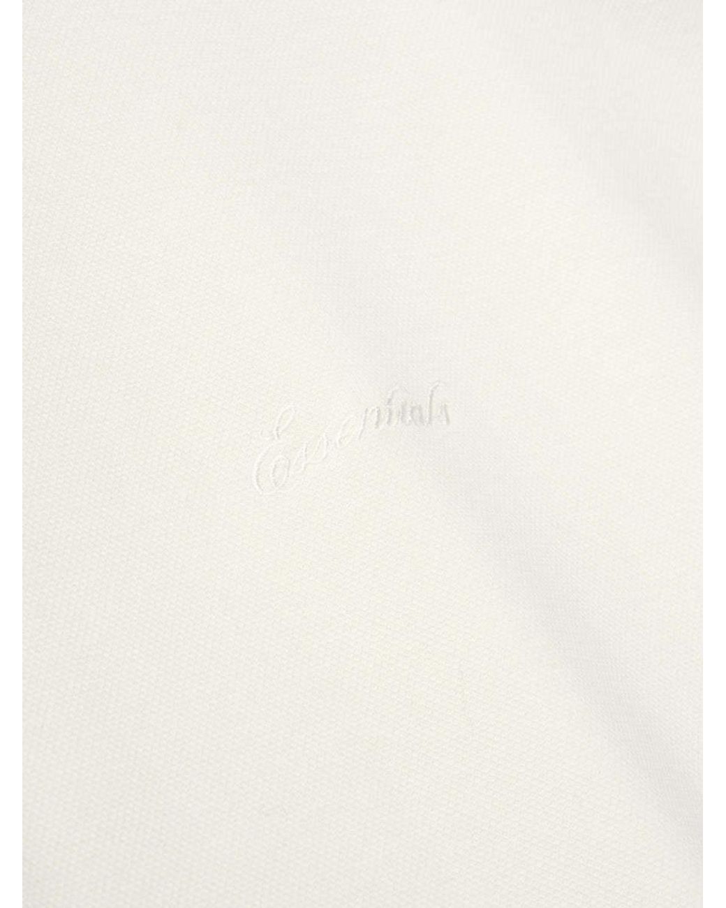 Fear Of God White Logo T-Shirt for men