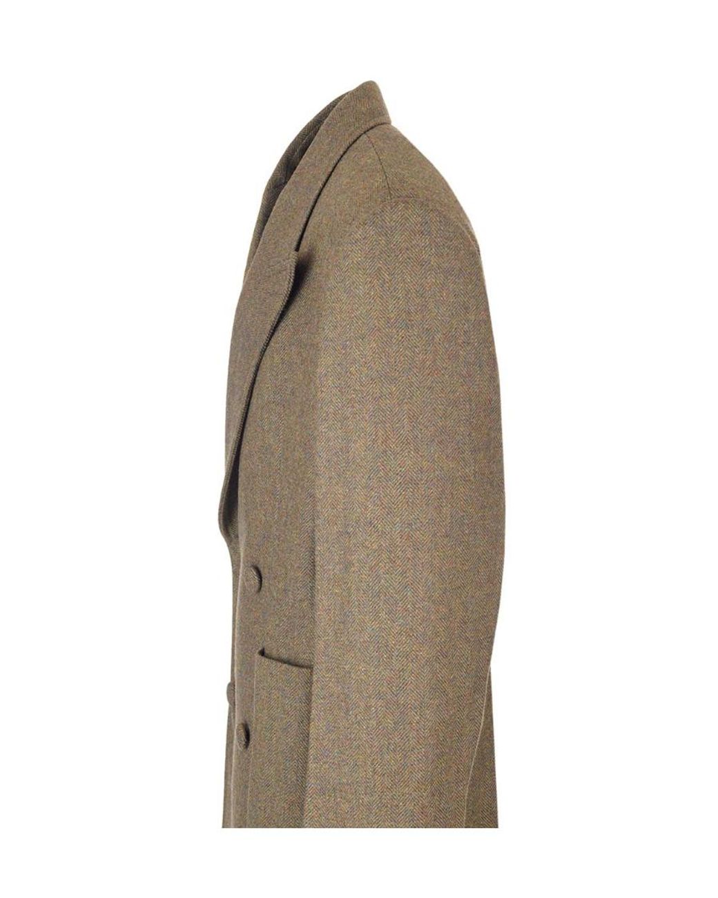 Givenchy Natural Oversized Buutton-Up Long Coat for men