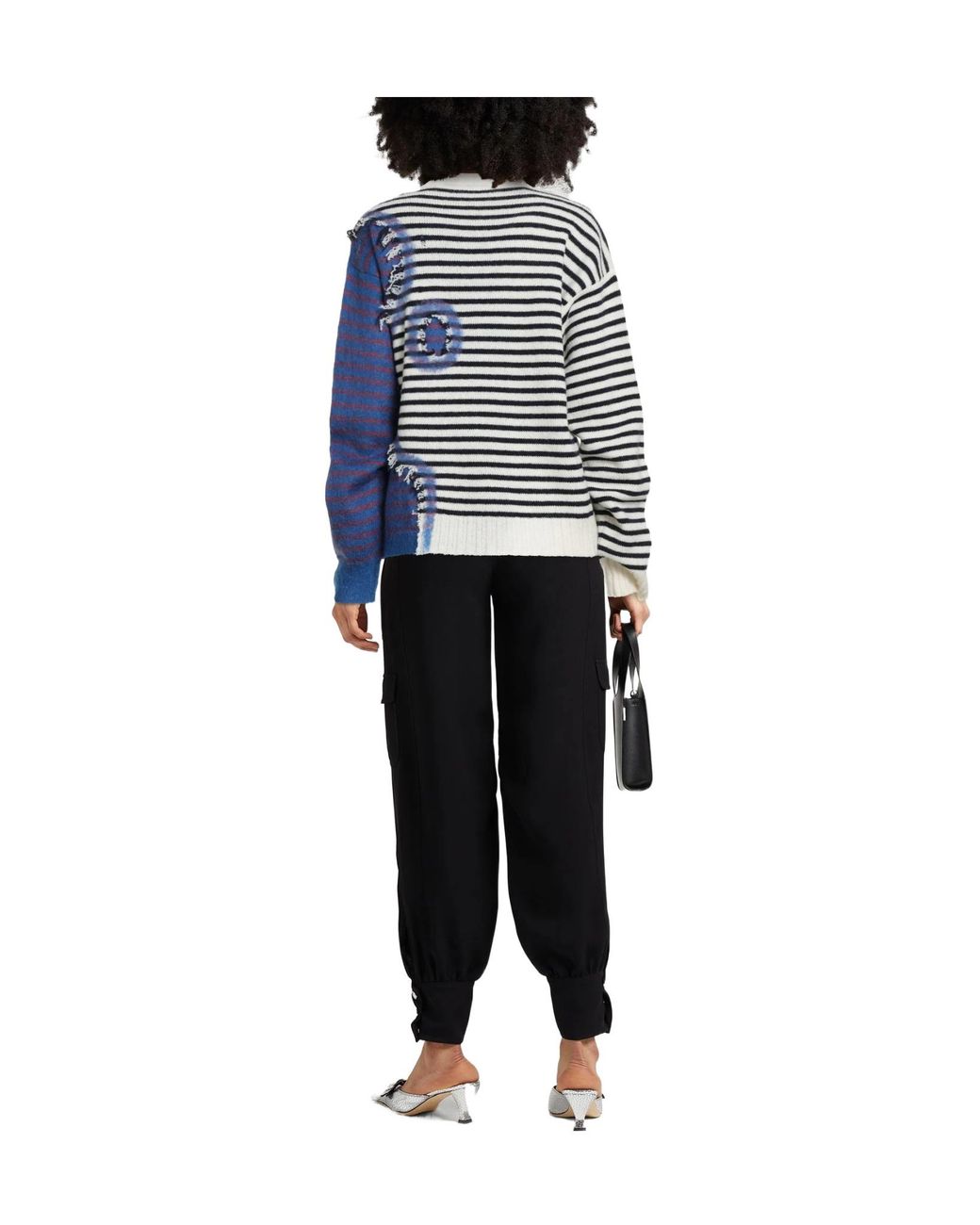 Marni Blue Sweater Virgin Wool, Mohair Wool