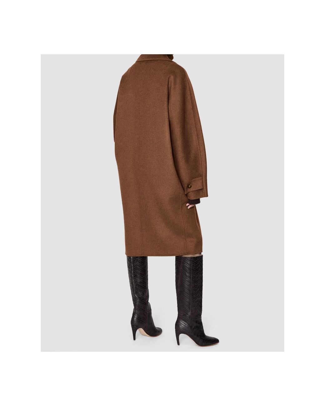 Joseph Brown Single-Button Coat