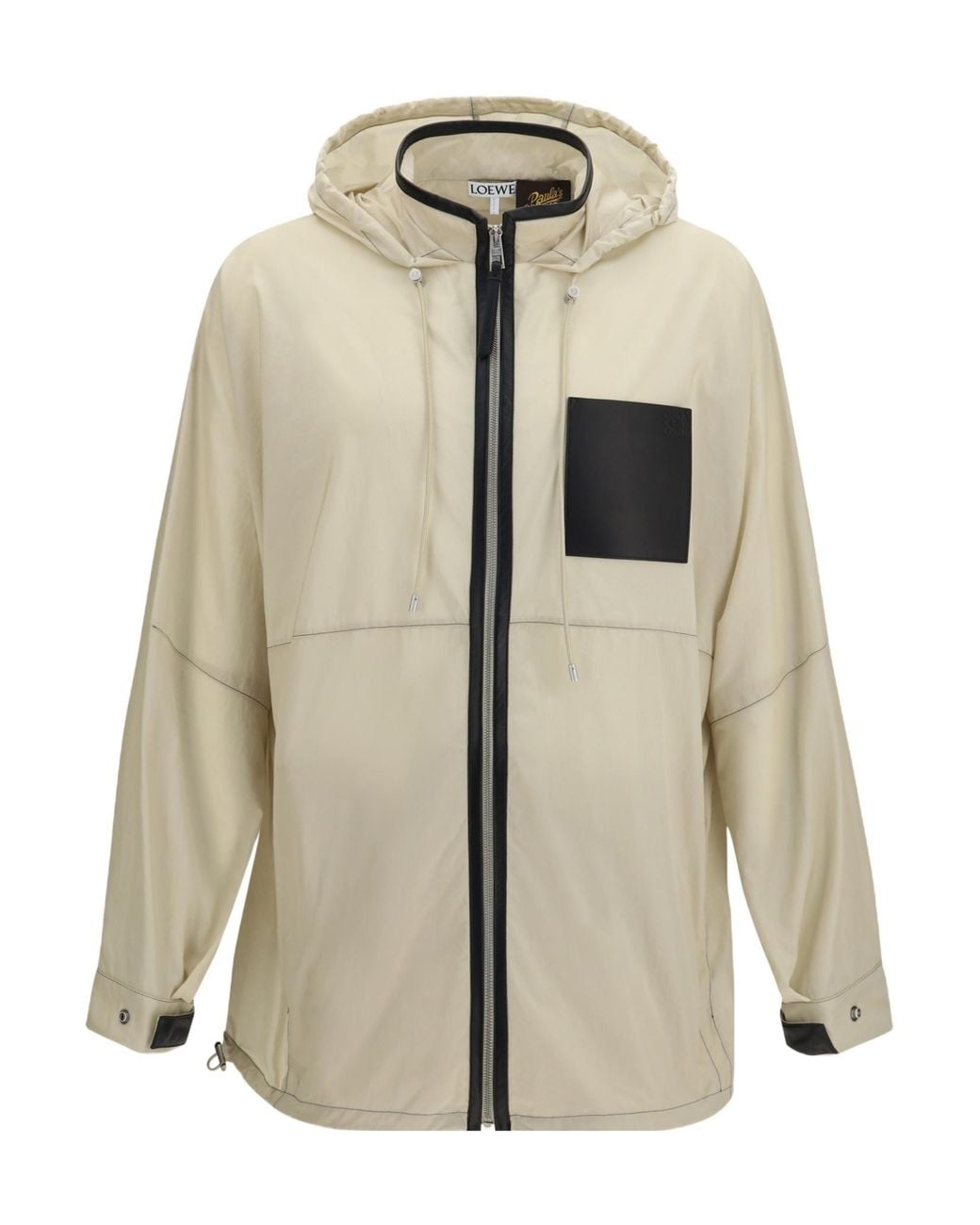 Loewe Natural Technical-Shell Zip-Up Hooded Jacket for men