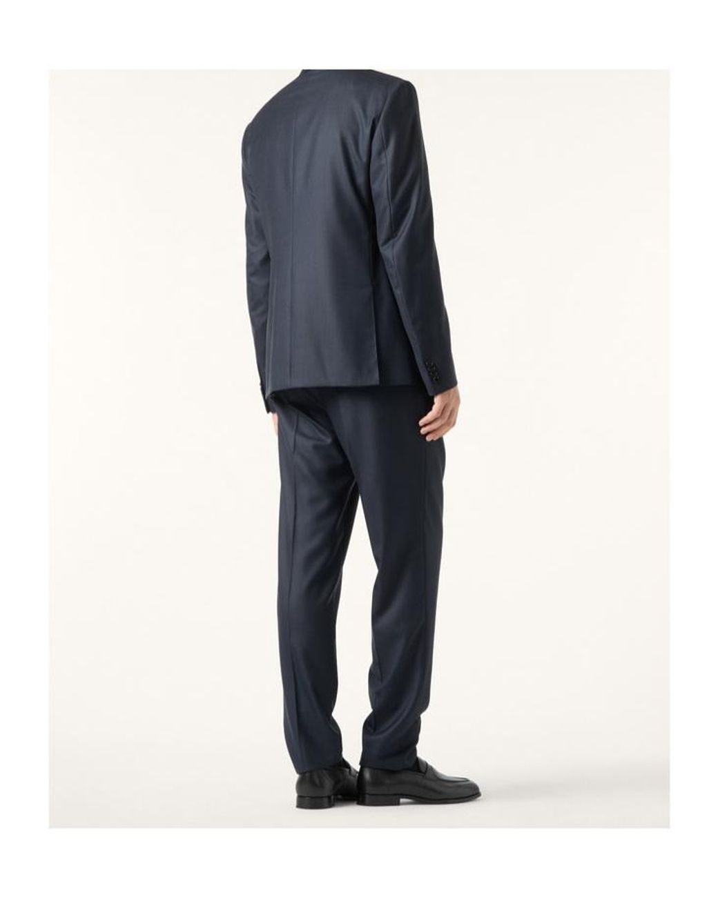 Loro Piana Blue Milano Suit for men