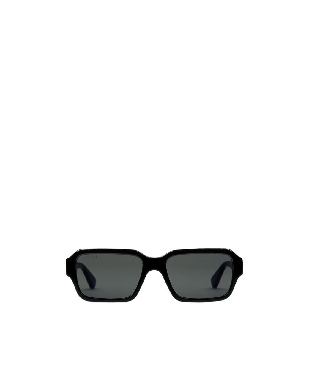 Gucci Black Eyewear Rectangle Frame Sunglasses for men