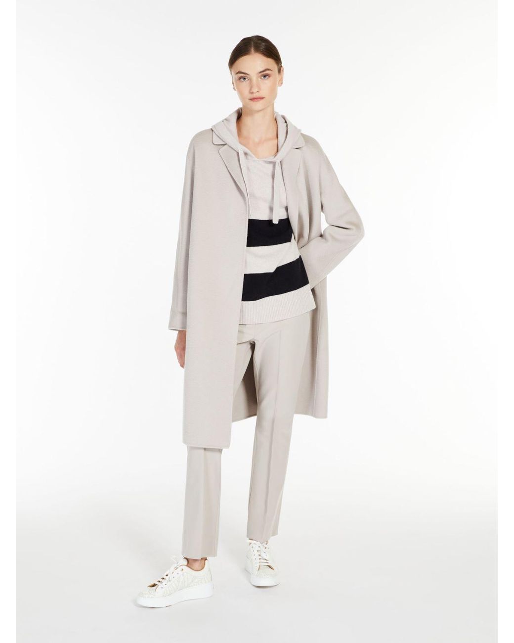 Max Mara Gray 'S Fatina Straight Leg Pants