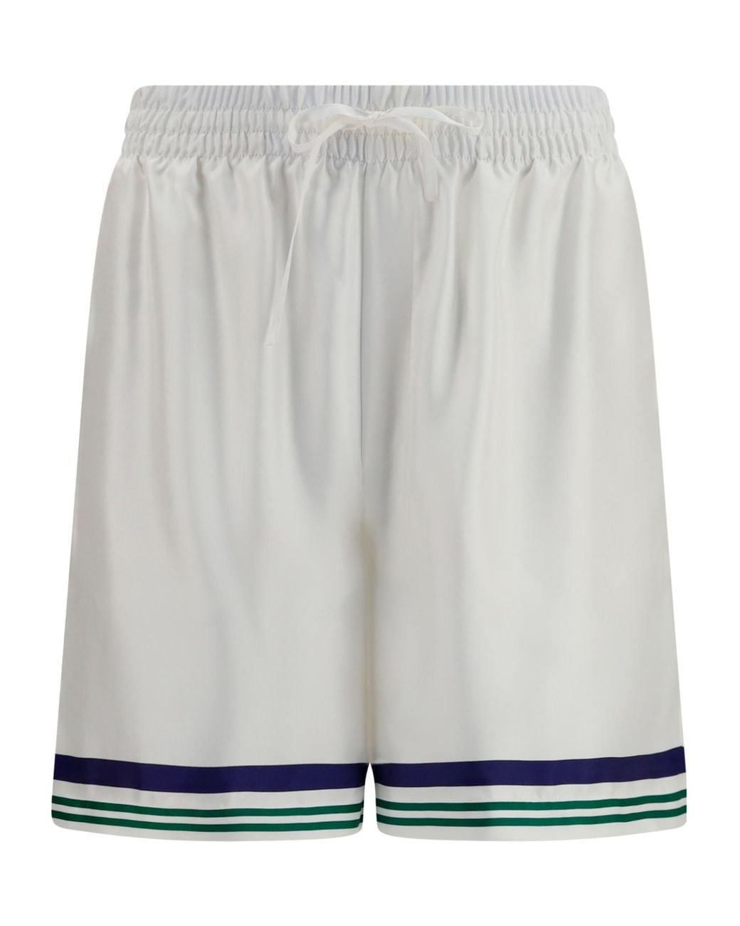Casablanca Gray Hotel Crest Shorts for men