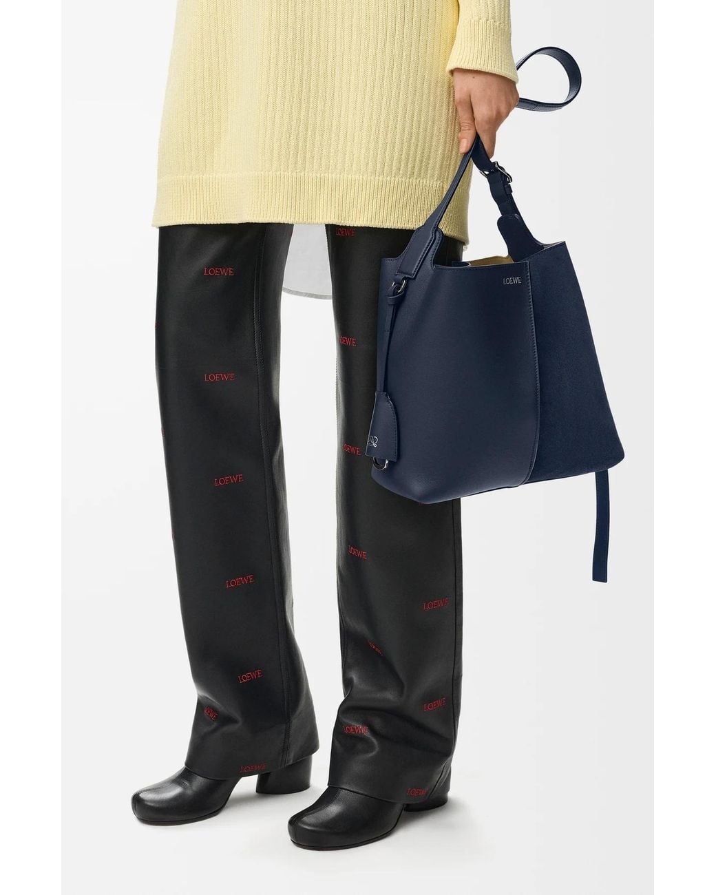 Loewe Blue Medium Bilbao Bucket