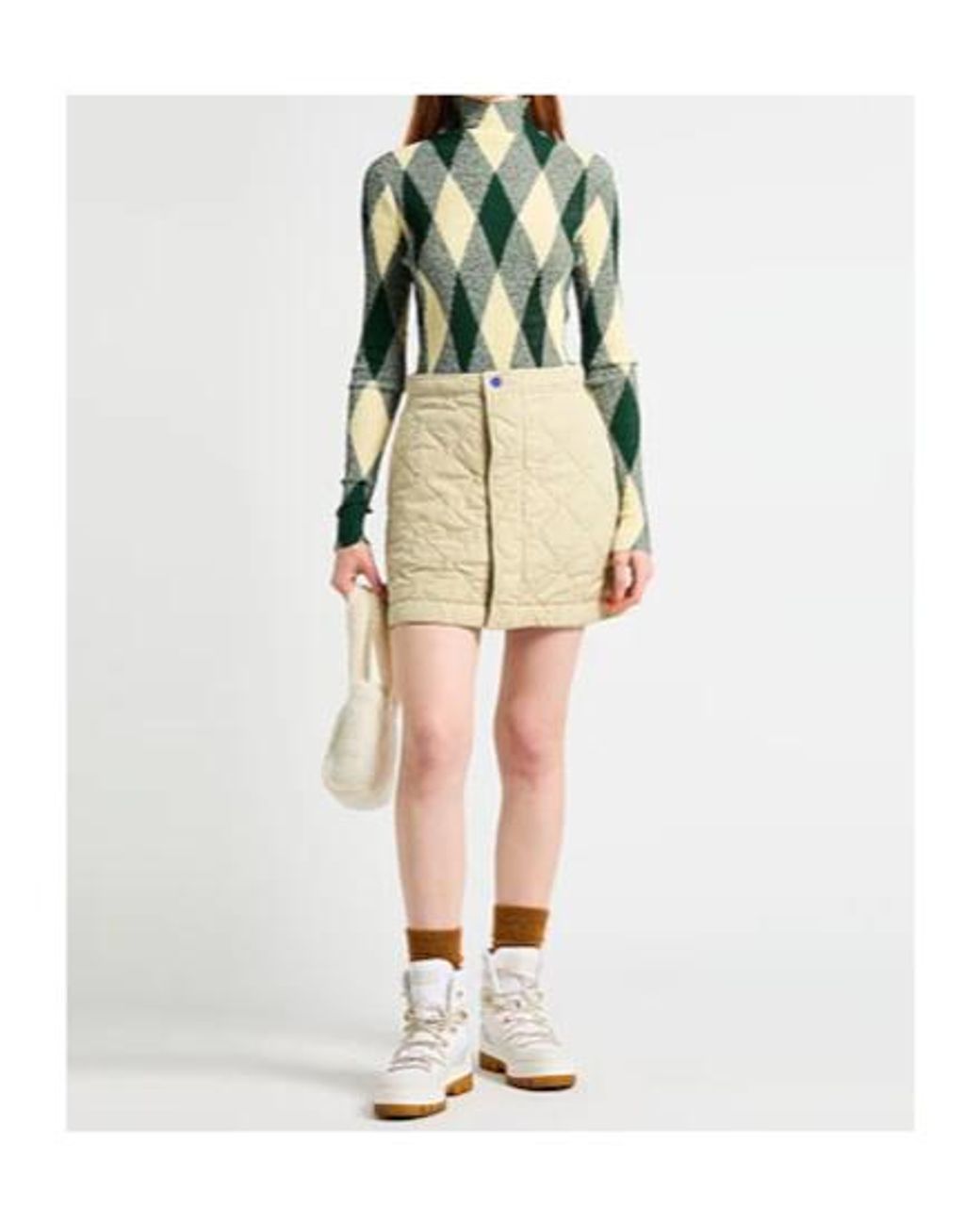 Burberry Green Turtleneck