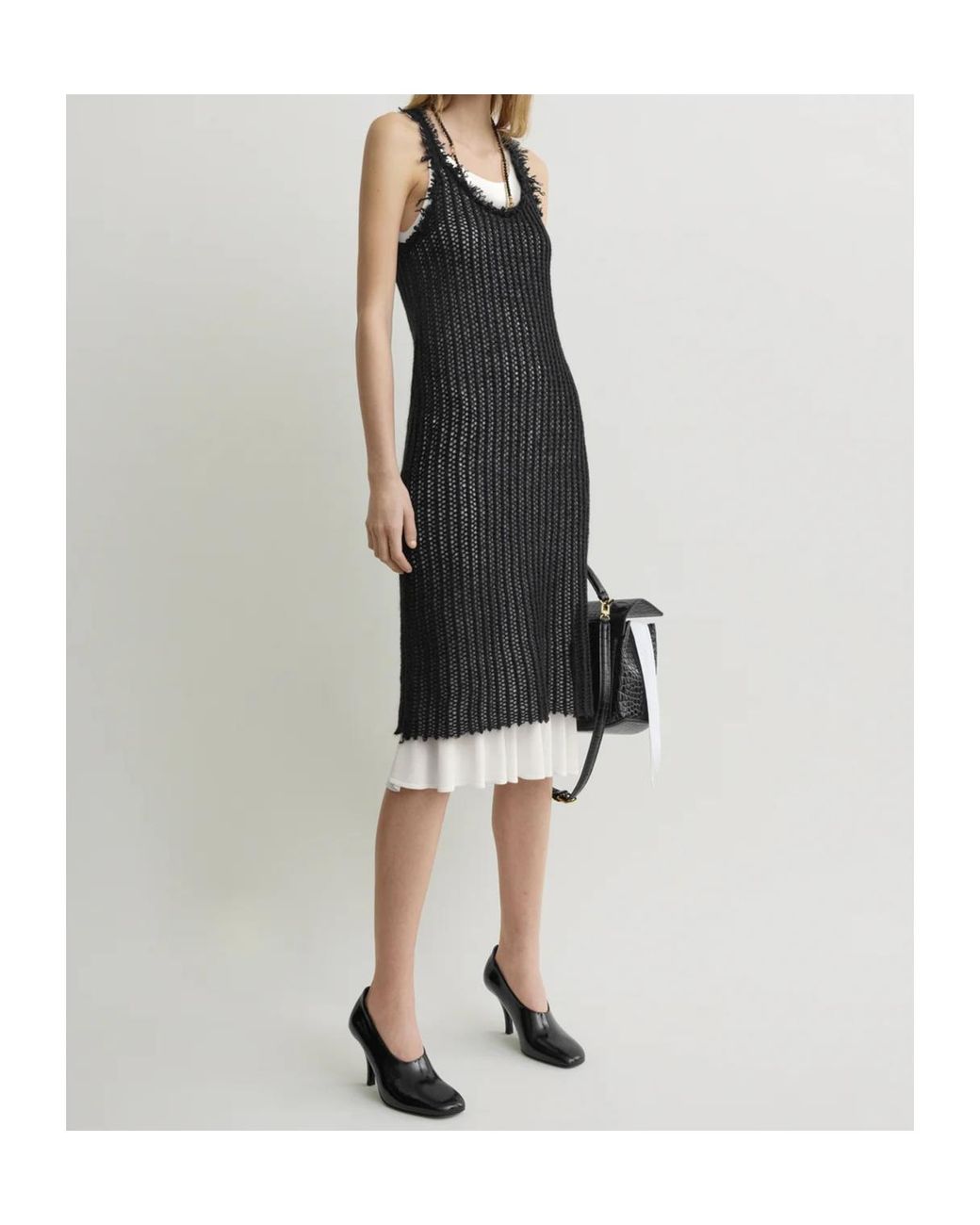 Totême Black Sleeveless Dress