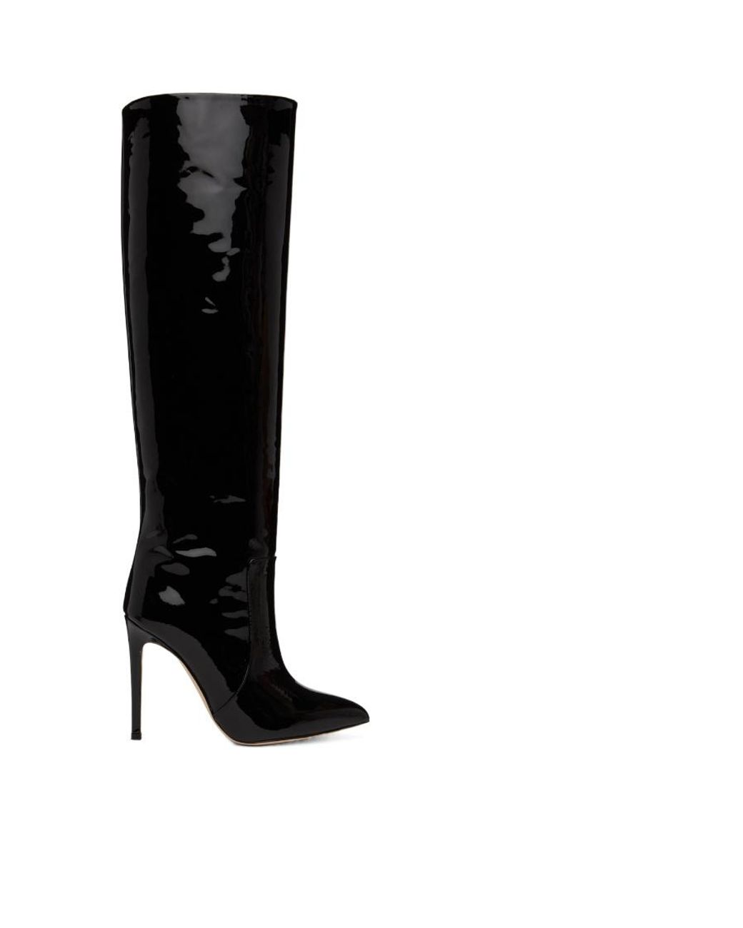 Paris Texas Black Knee-High Stiletto Boots