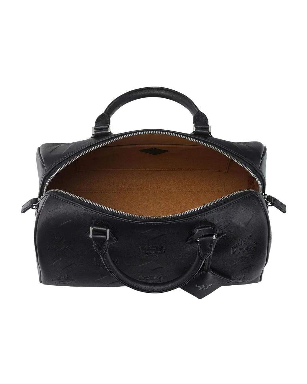 MCM Black Ella Boston Bag