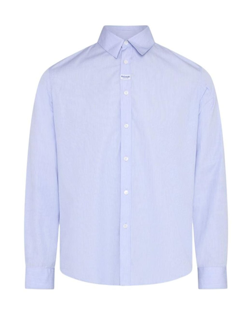 Martine Rose Blue Striped Button-Up Shirt for men
