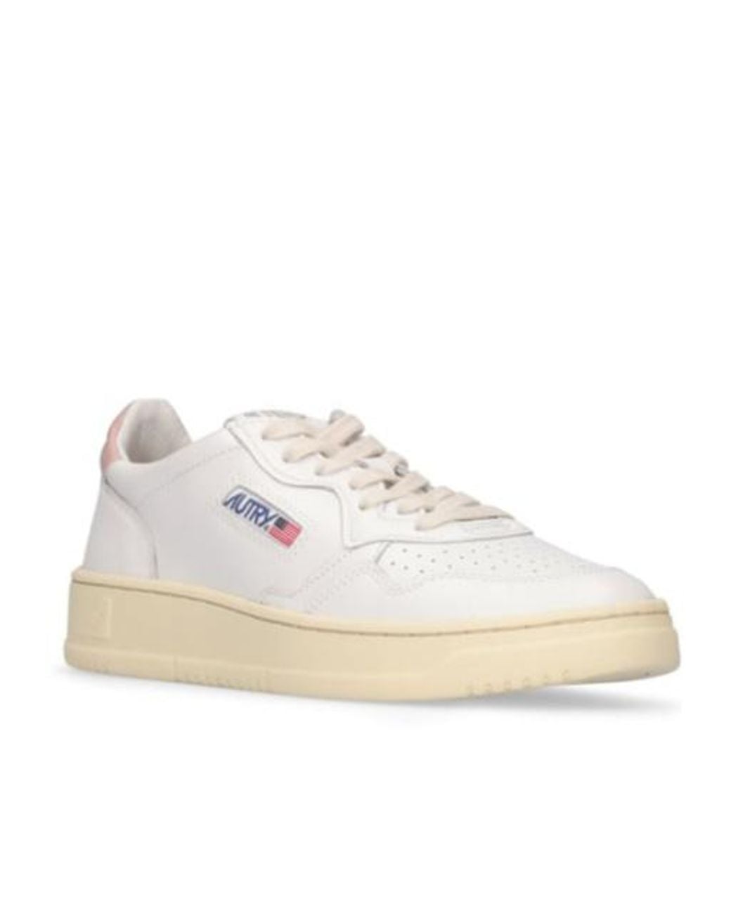 Autry White Medalist Low Sneakers