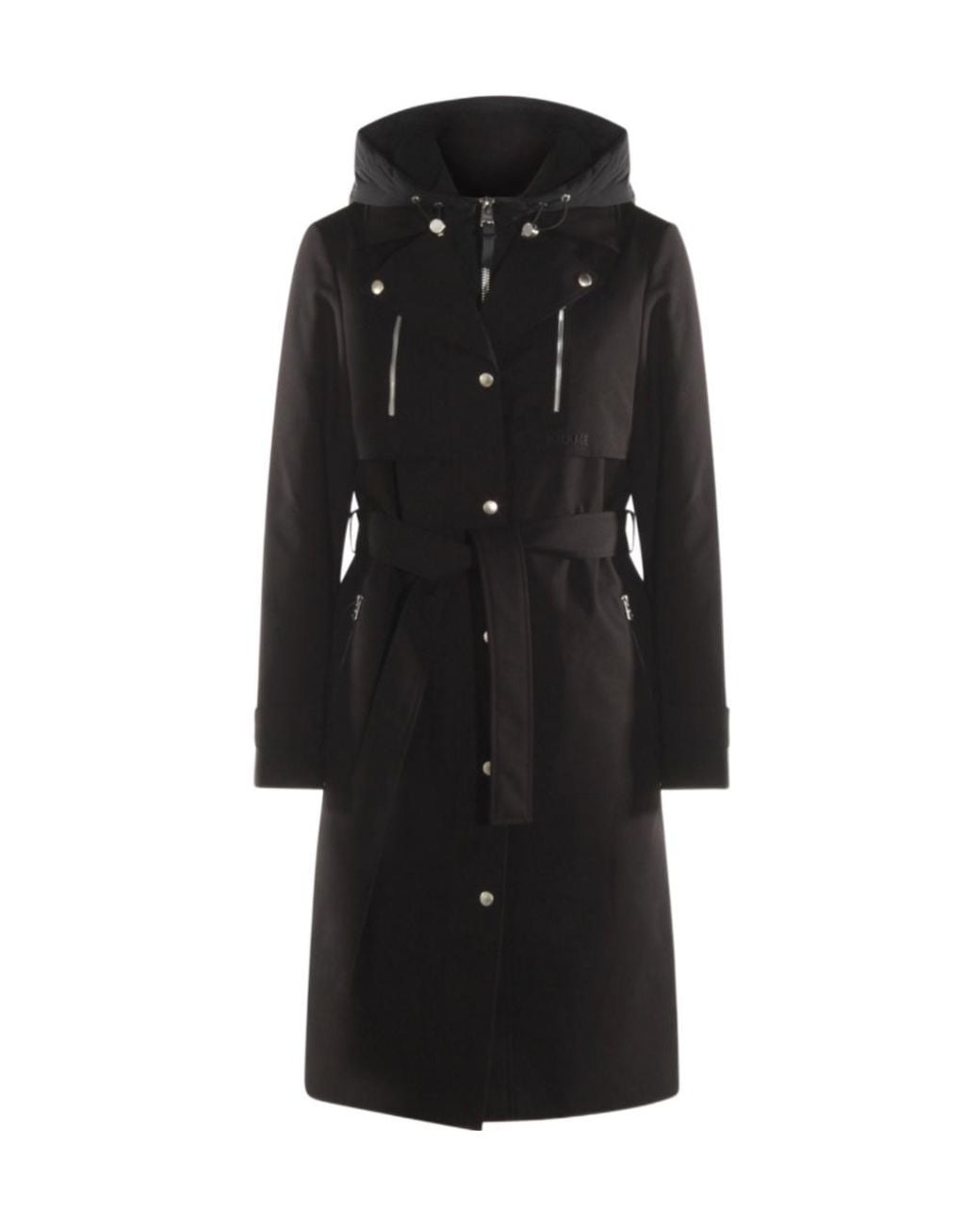 Mackage Black Siobhan Down Trench Coat