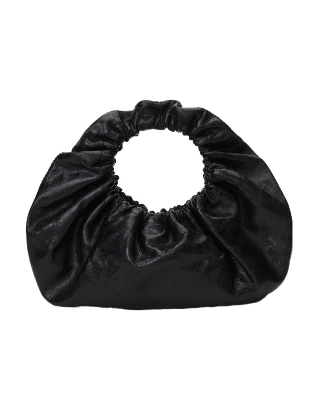 Alexander Wang Black Small Crescent Leather Bag