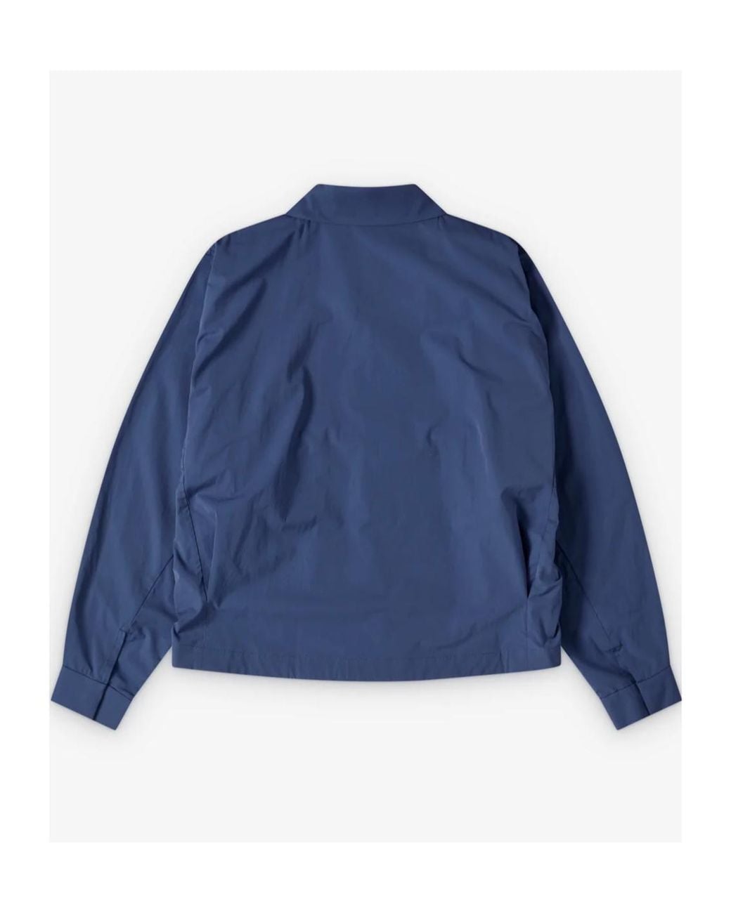 Kiko Kostadinov Blue Point-Collar Casual Jacket for men