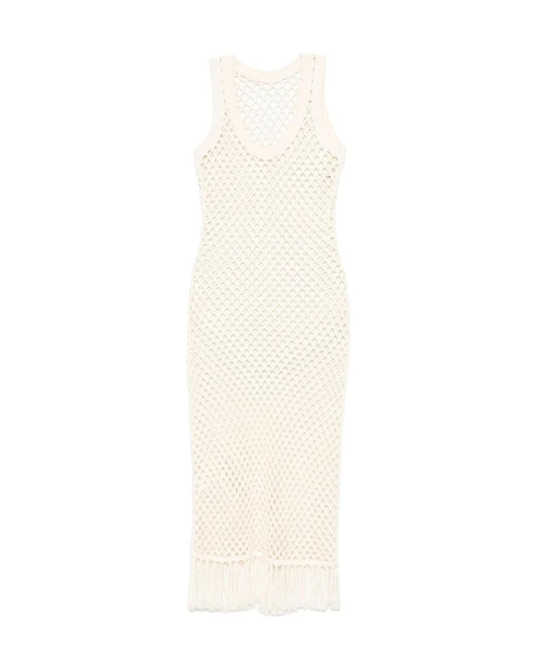 Sir White Cotton Dress