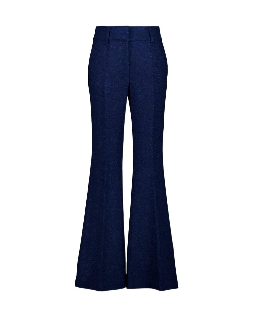 Gabriela Hearst Blue Rhein Flared Trousers