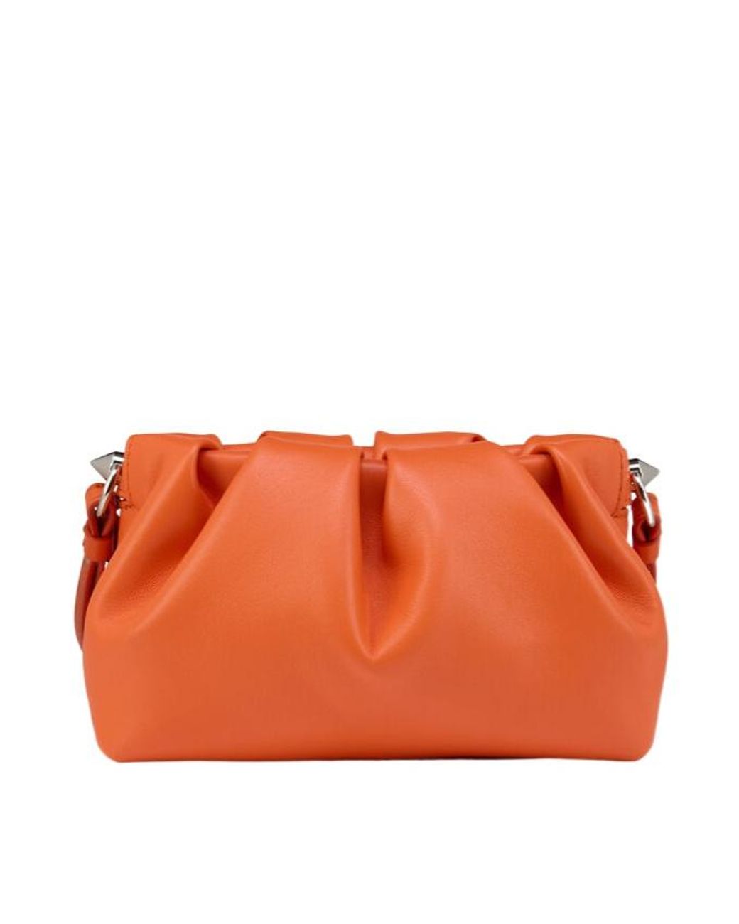Christian Louboutin Orange Eva Zip-Up Crossbody Bag