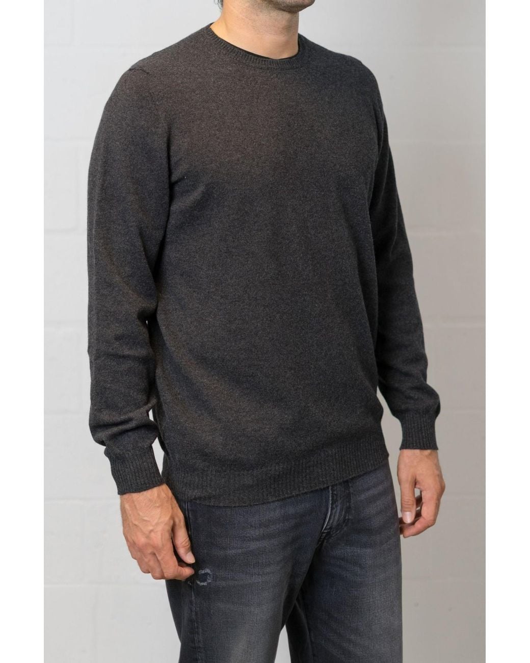 Avant Toi Black Long-Sleeved Sweater for men