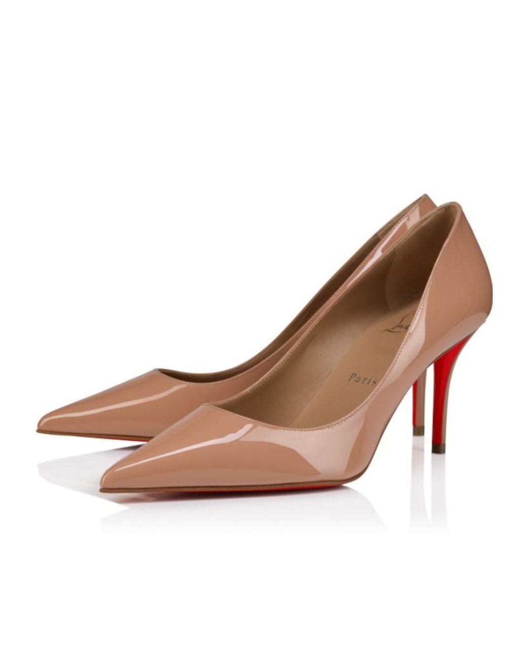 Christian Louboutin Pink Miss Z Patent Leather Pumps