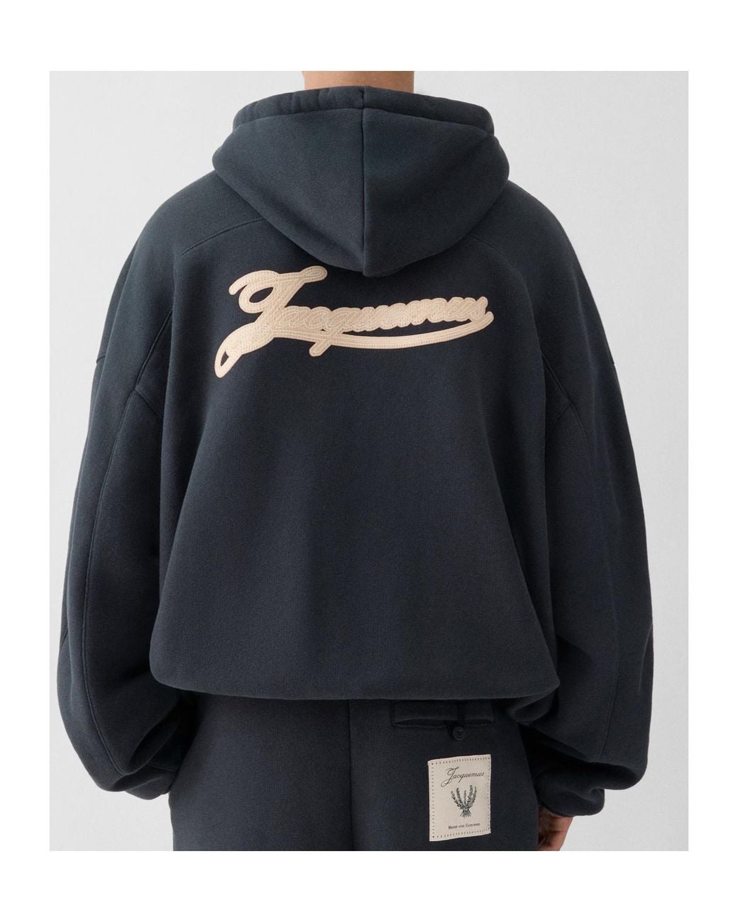 Jacquemus Blue The Torneo Zip-Up Hoodie for men