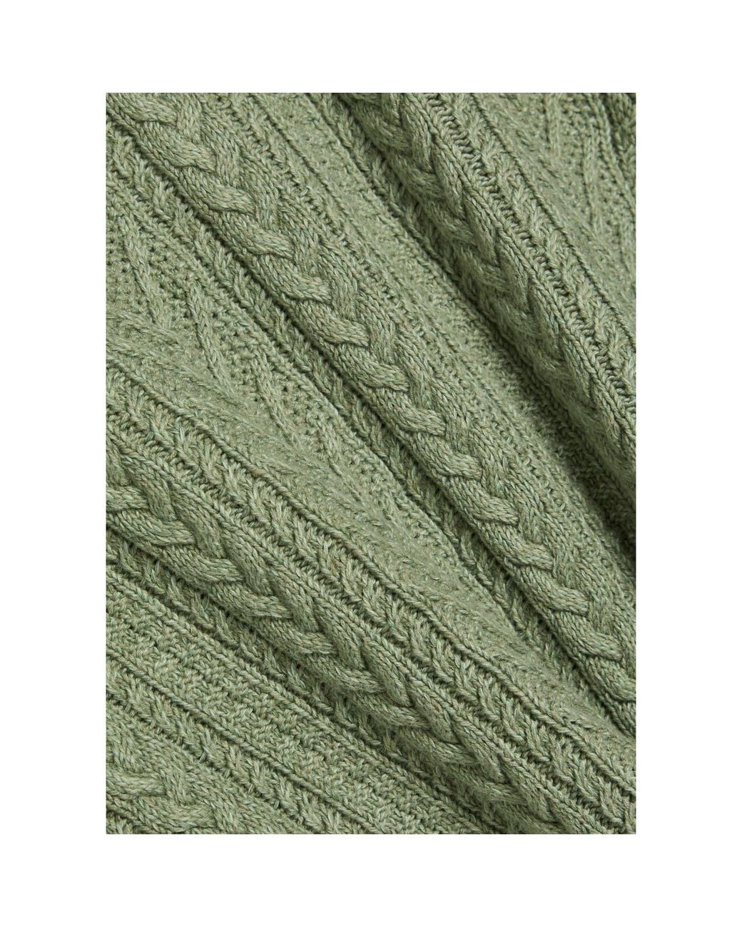 Polo Ralph Lauren Green Simple Cotton And Linen Knitted Sweater for men
