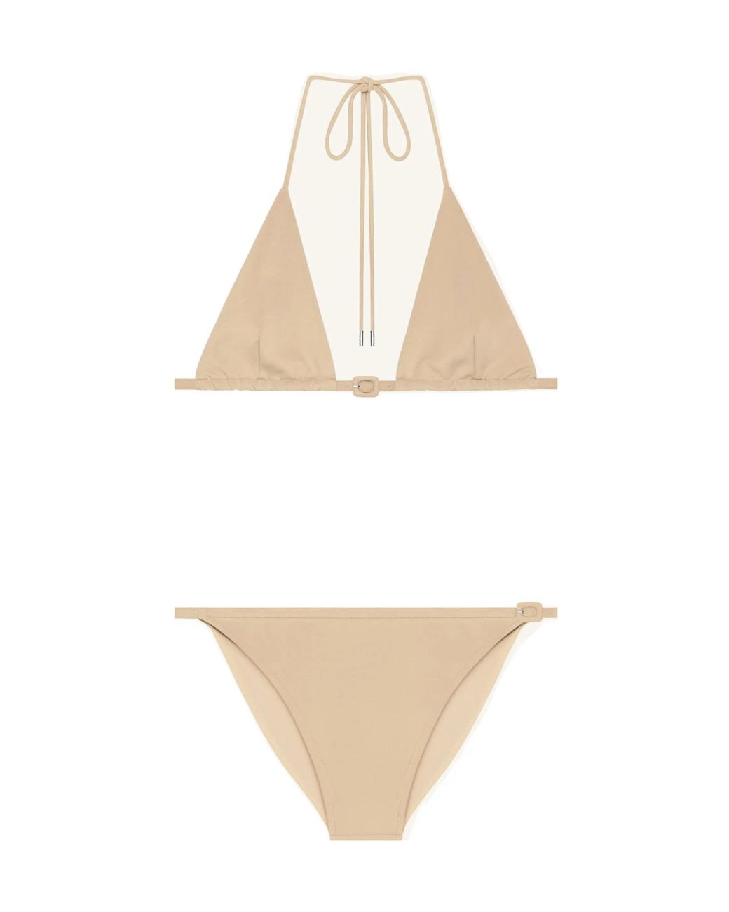 Courreges White Courrèges Buckle Bikini