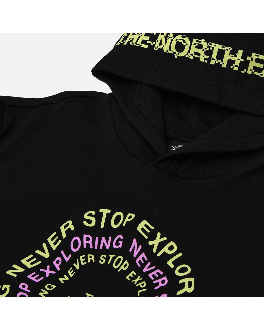 The North Face Black Nse Graphic Hoodie for men