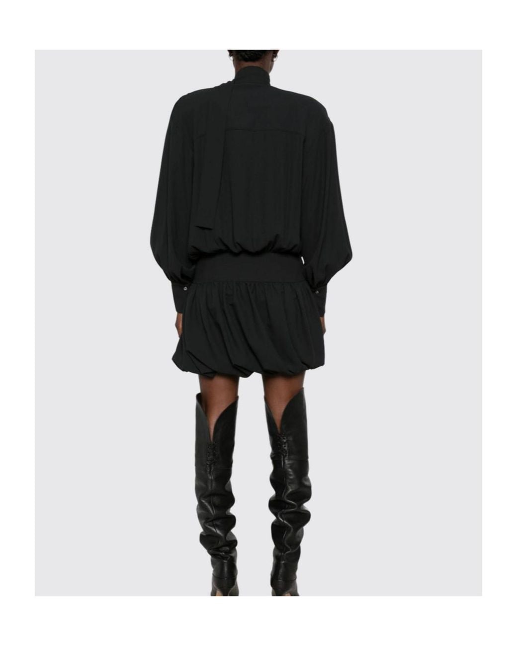 IRO Black Long-Sleeved Dress