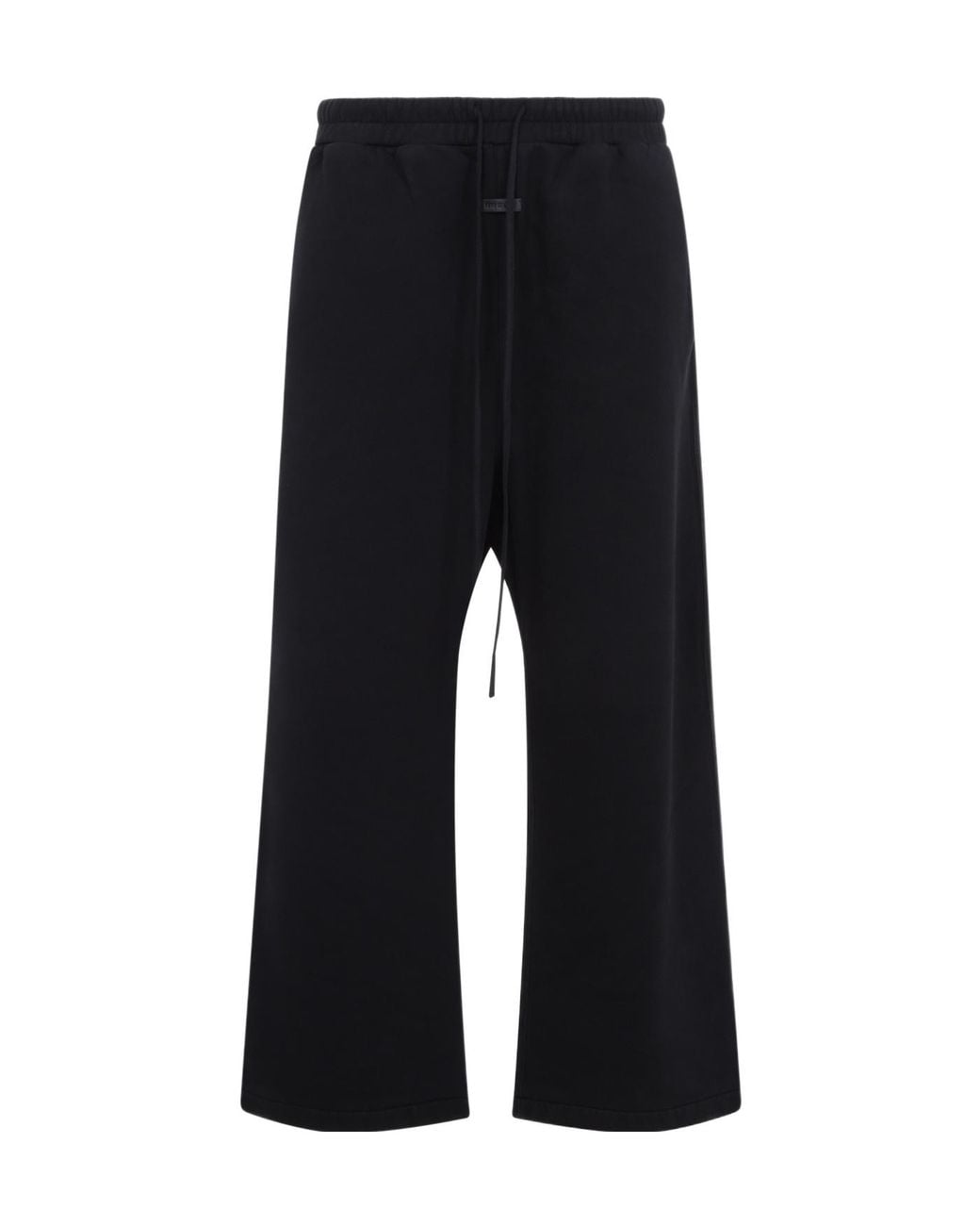 Fear Of God Black Elastic-Waist Sweatpants for men