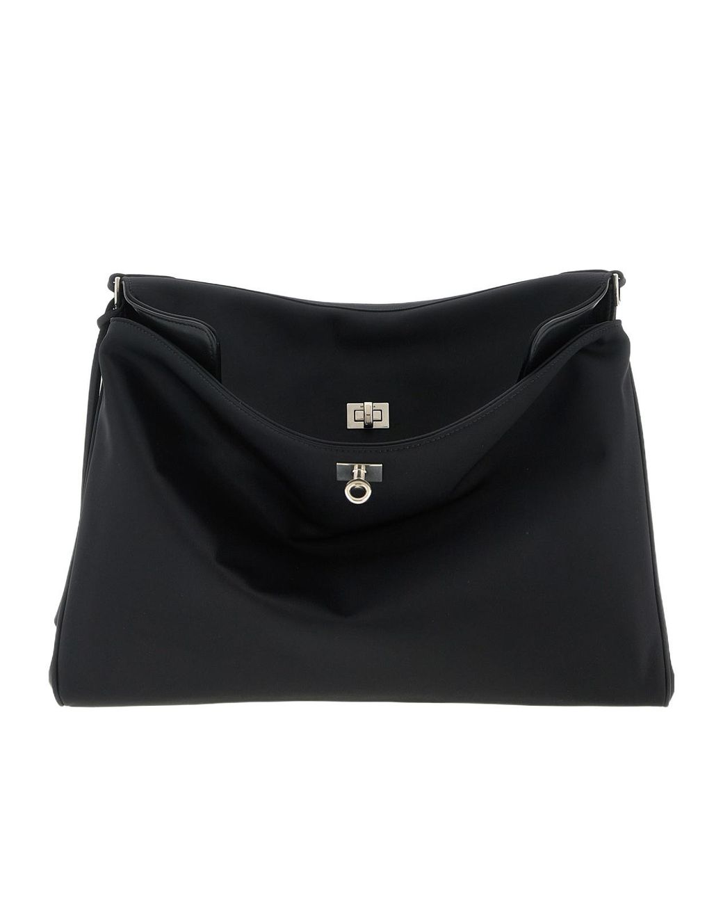 Balenciaga Black Rodeo Medium Messenger Bag for men