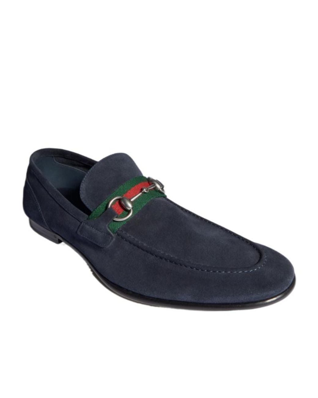 Gucci Blue Como Loafers for men