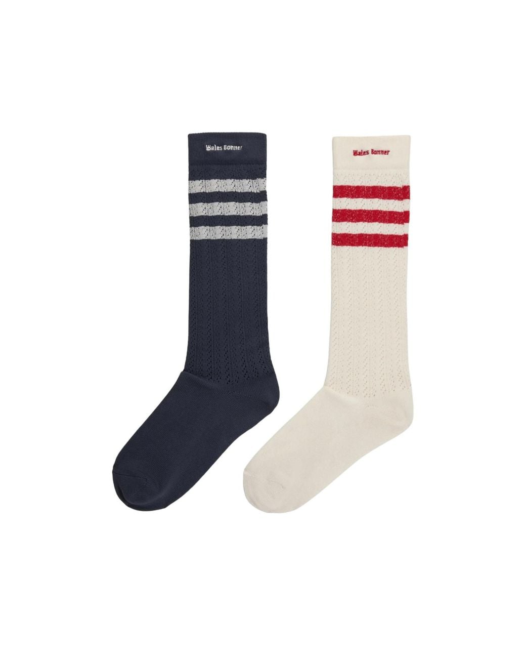 Adidas by Wales Bonner Blue Adidas Originals X Wales Bonner Crochet High Socks for men