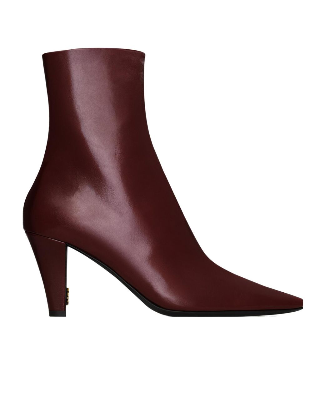 Saint Laurent Brown Jill Ankle Boots