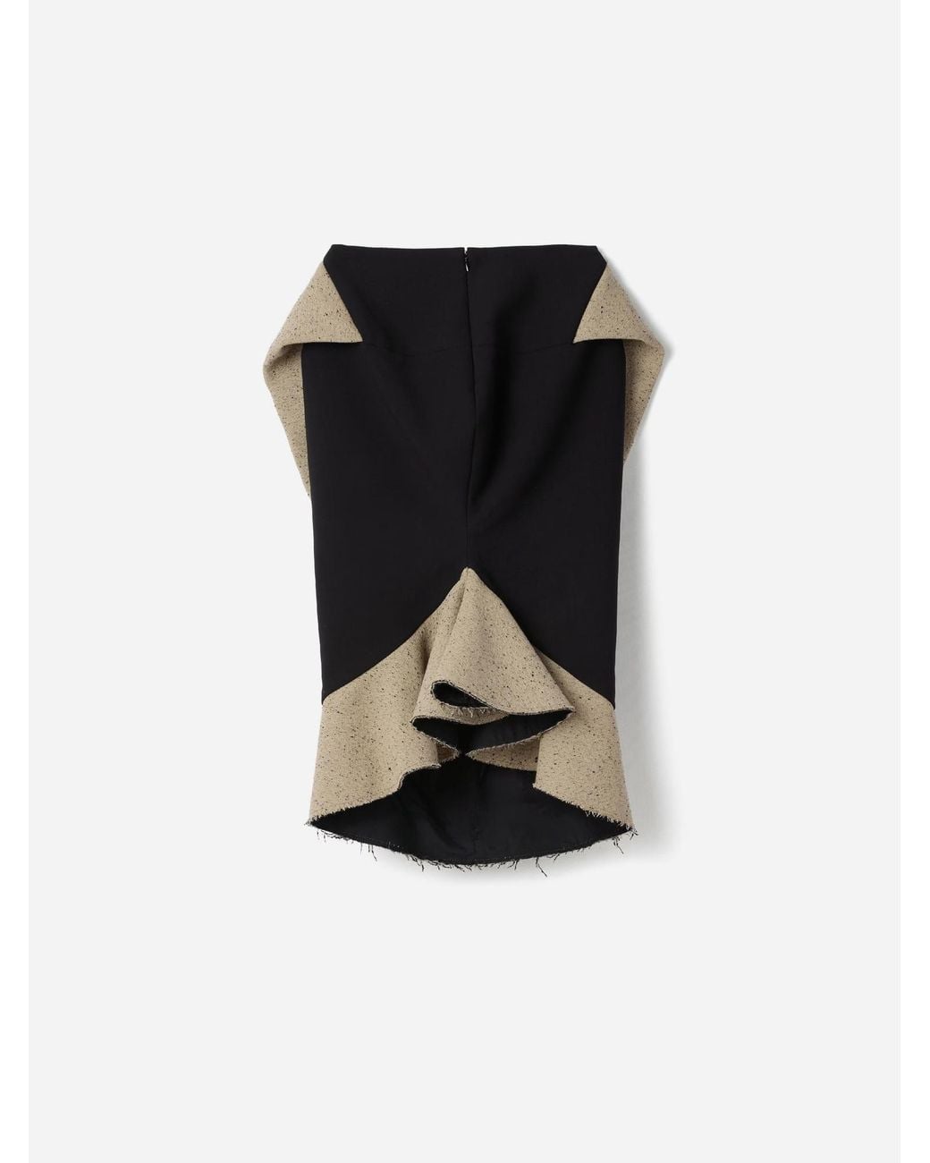Jacquemus Gray The Paloma Panelled Midi Skirt