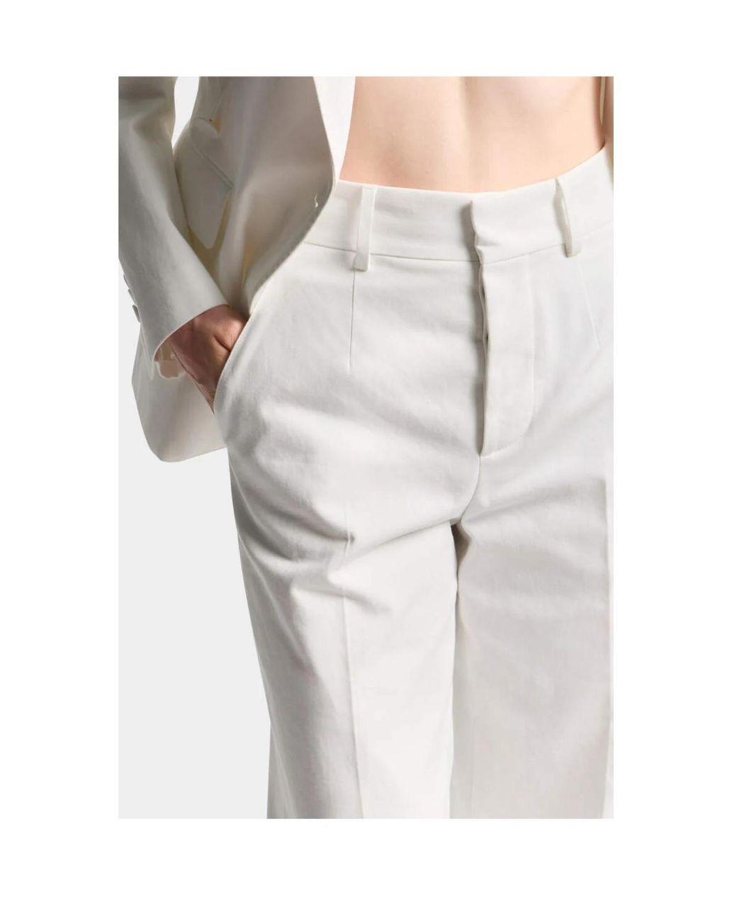 DSquared² White Peak-Lapel Suit