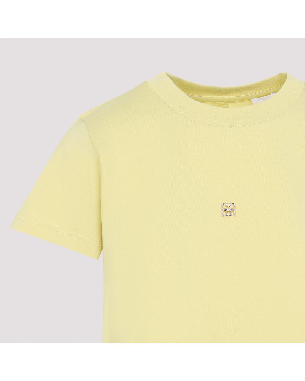 Givenchy Yellow Back Bow Crewneck T-Shirt