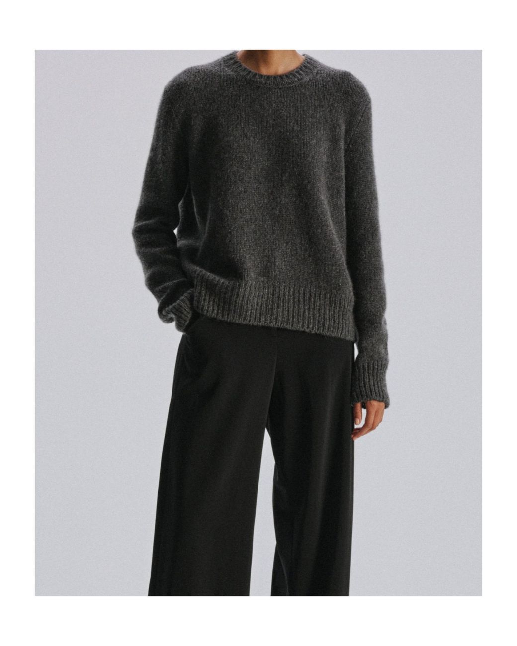 The Row Gray Pato Sweater