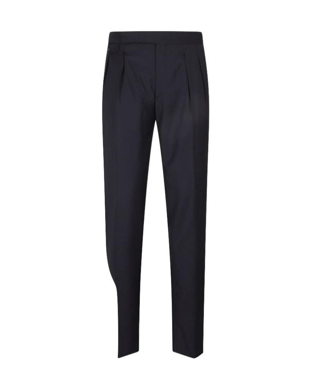 Tagliatore Gray Tapered-Leg Tailored Pants for men