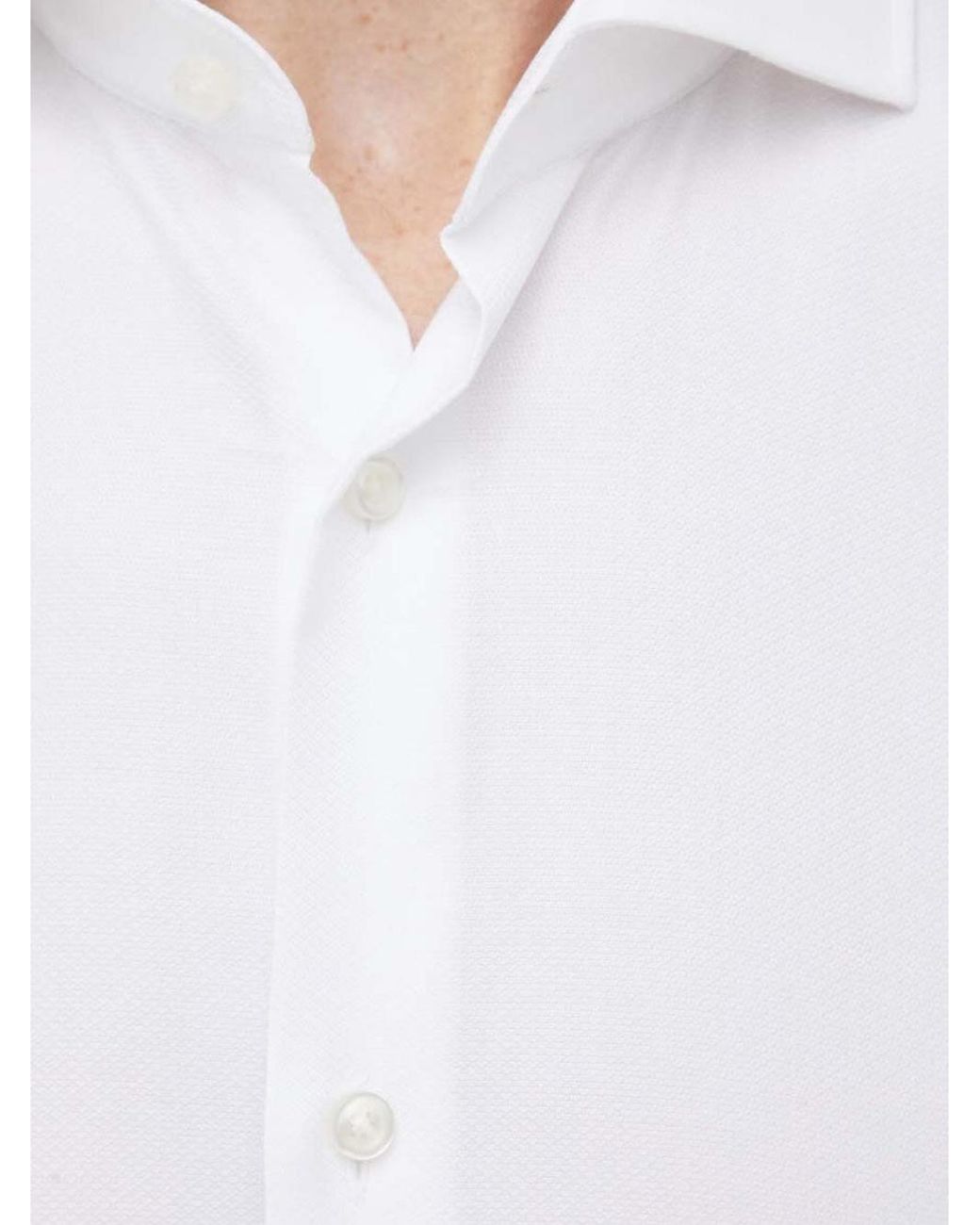 Boss White Long-Sleeved Shirt for men