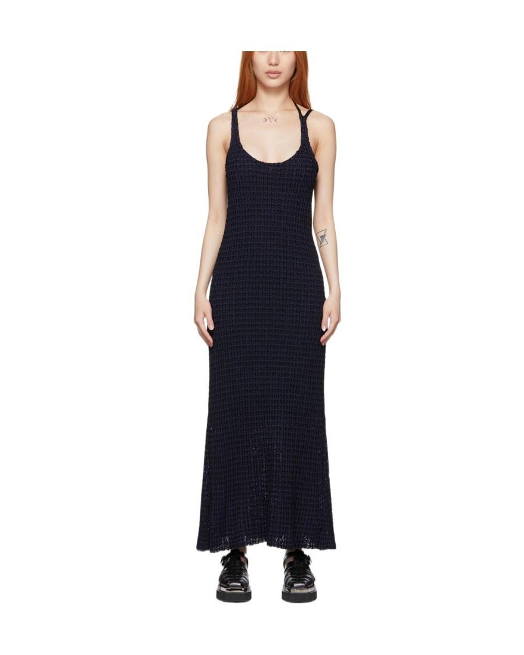 3.1 Phillip Lim Blue Logo Dress