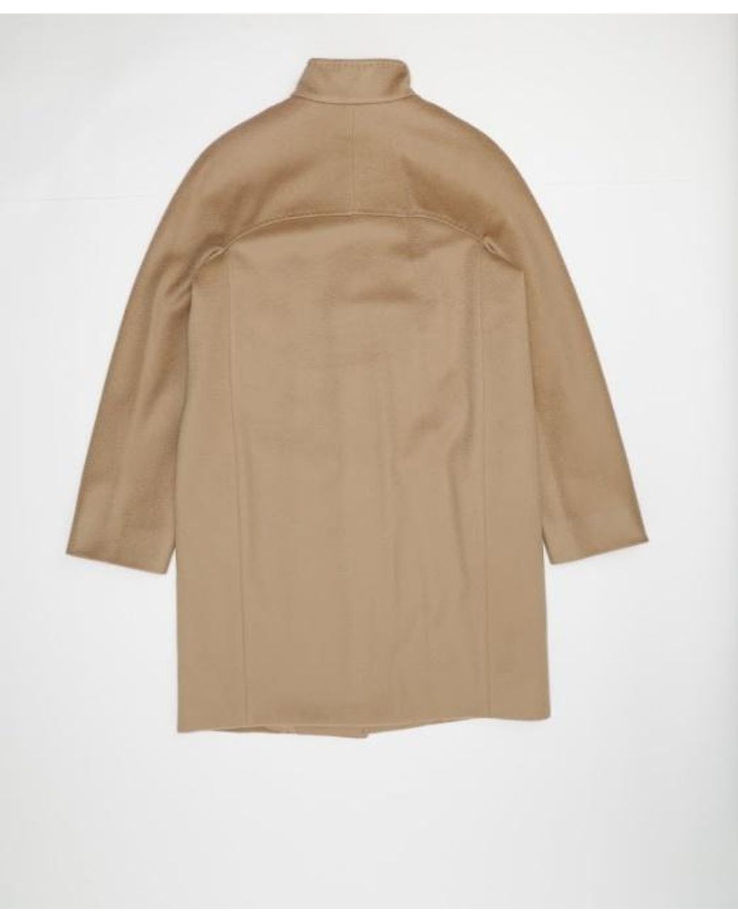 Max Mara Natural Melina Logo Coat