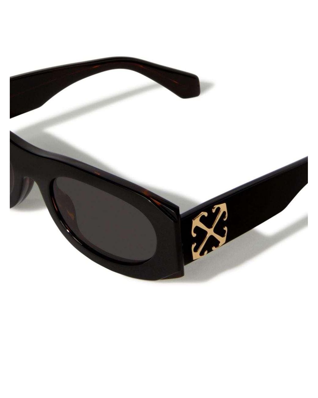 Off-White c/o Virgil Abloh Black Orlando Sunglasses for men