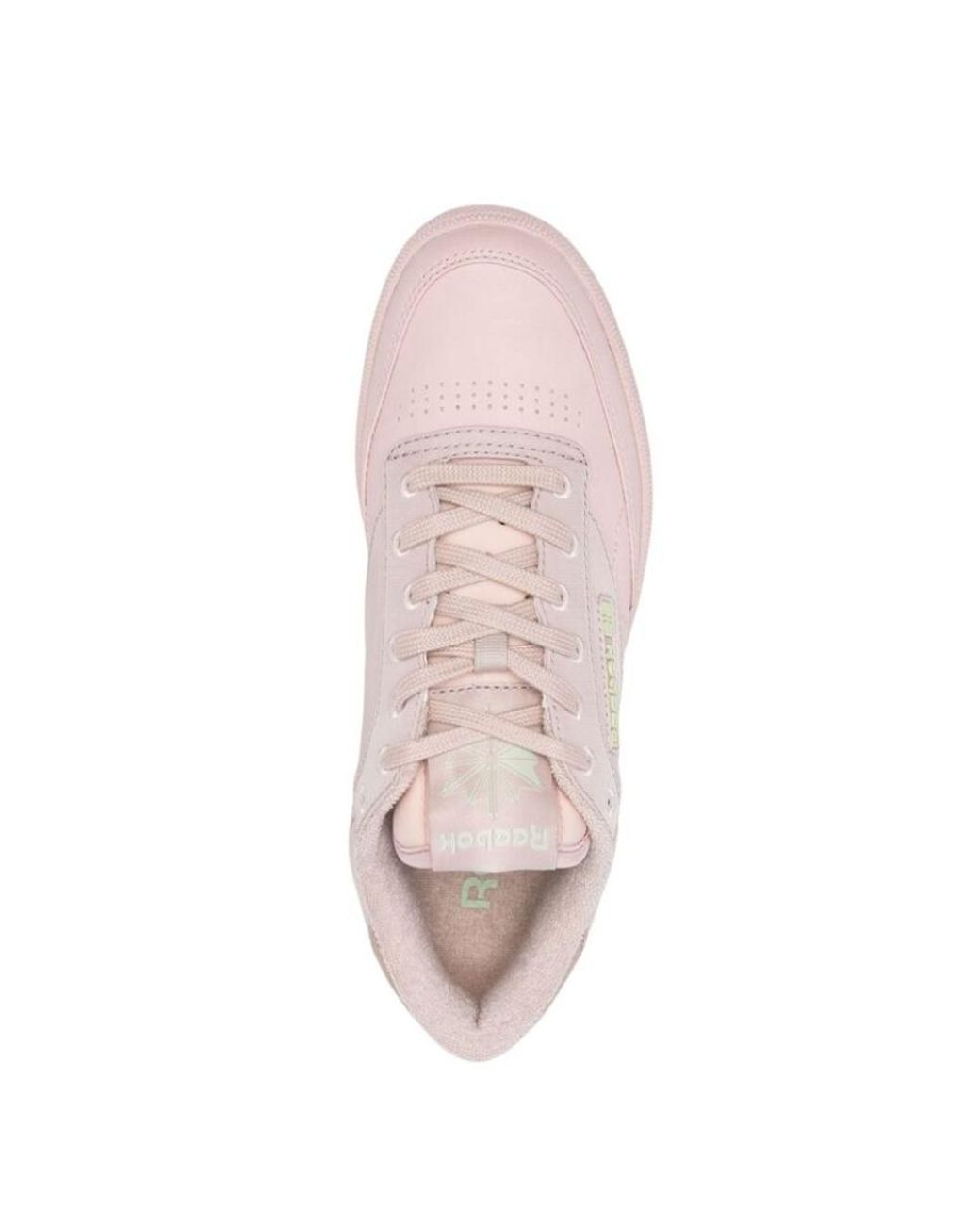 Reebok Pink Club C Lace-Up Sneakers for men